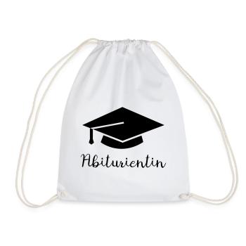 High-school graduate - Drawstring Bag - white - Front