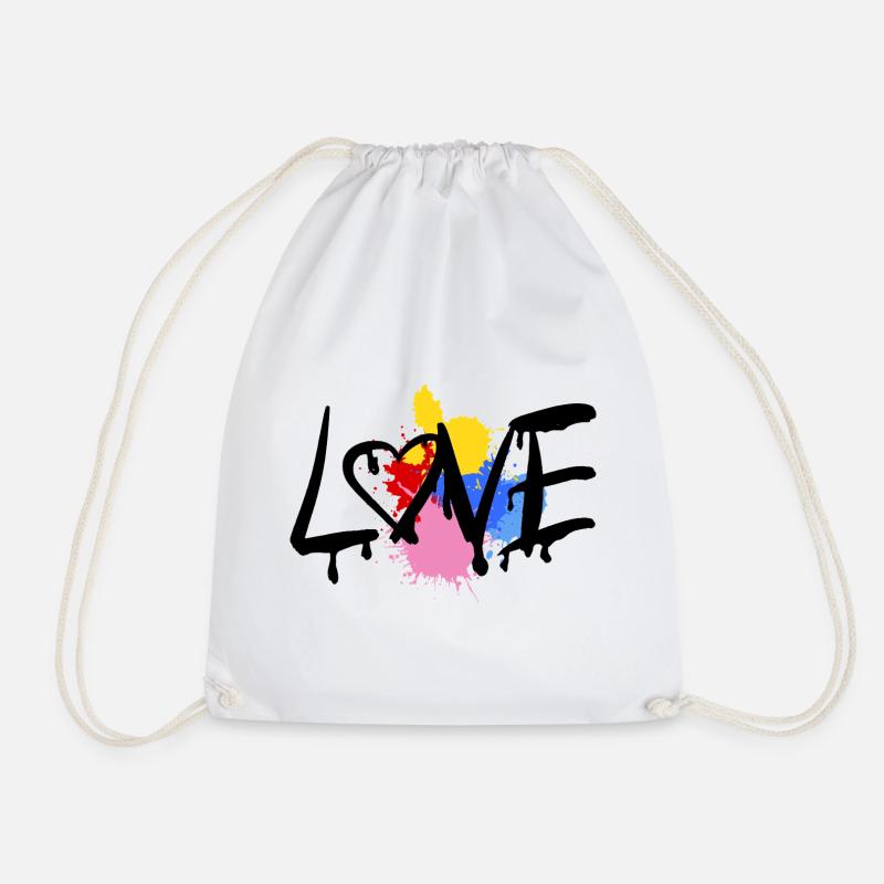 Amour - Sac de sport léger - blanc