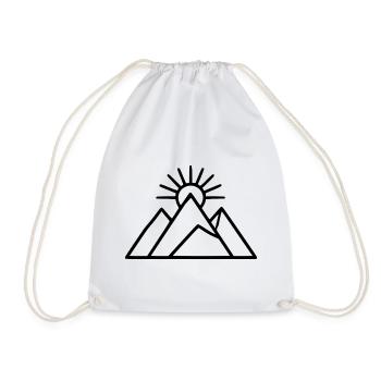 Randonnée en montagne Regal de vacances pour la randonnée au soleil - Sac de sport léger - blanc - Devant