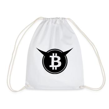 T-shirts de fans Bitcoin - Sac de sport léger - blanc - Devant