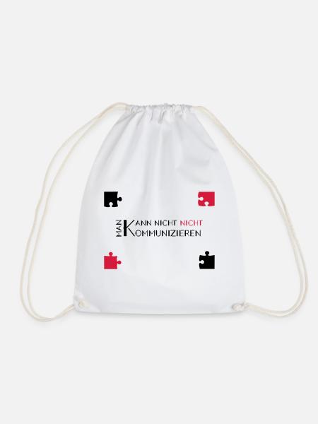 communication watzlawick - Sac de sport léger - blanc