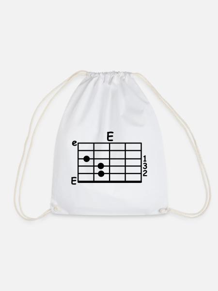 chord - Drawstring Bag - white