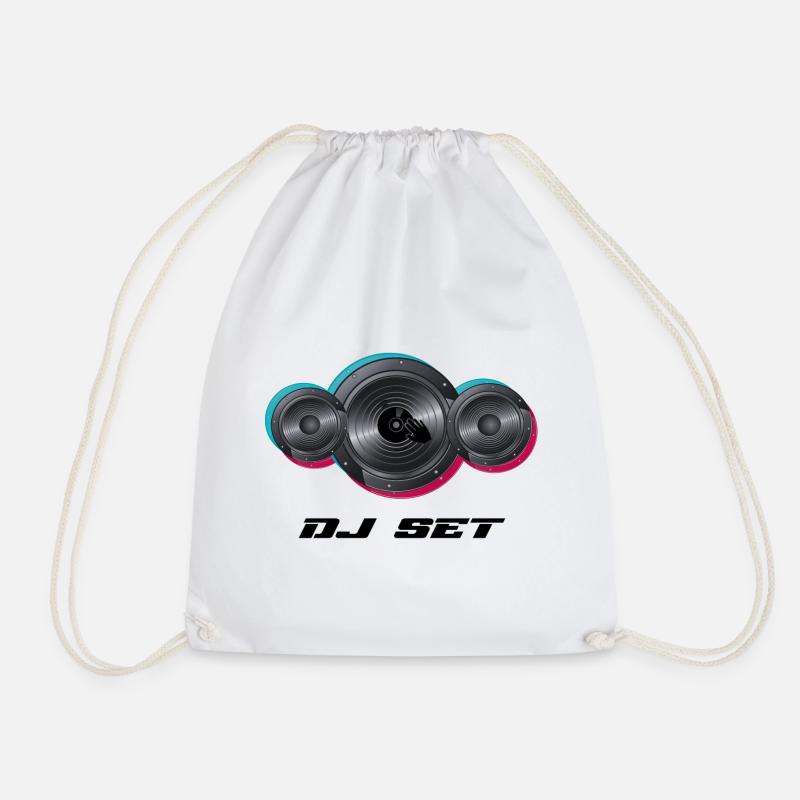 DJ - Turnbeutel - Weiß