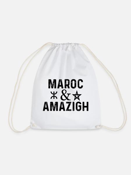 Marc & Amazigh - Turnbeutel - Weiß