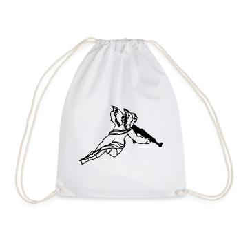 ANGEL - Drawstring Bag - white - Front