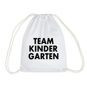 Team kindergarten - Turnbeutel - Weiß - Vorne