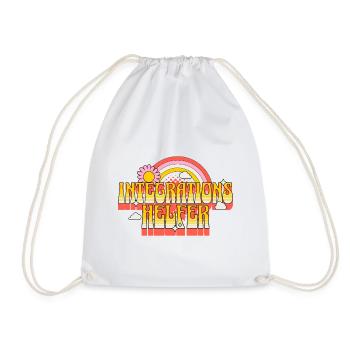 Assistante d’intégration I-Helper School KiTa Blume - Sac de sport léger - blanc - Devant