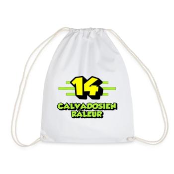 Complaining Calvadosian - Drawstring Bag - white - Front