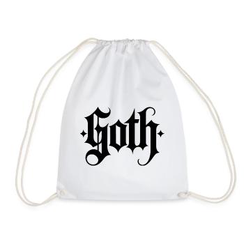 Goth Mommy - Cool Stoic Design - Sac de sport léger - blanc - Devant