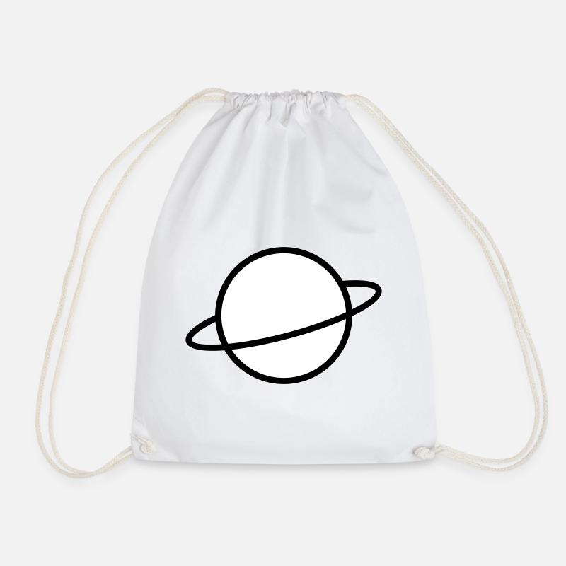 Planet - Turnbeutel - Weiß