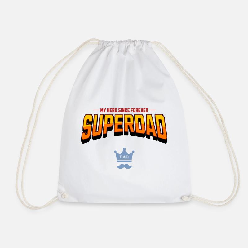superdad - Turnbeutel - Weiß