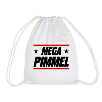 Méga bite - Sac de sport léger - blanc - Devant