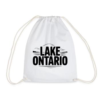 Ontariosee - Turnbeutel - Weiß - Vorne