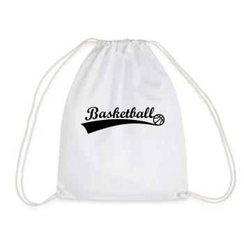 Basketball Ball Team Basketballer Basketball - Turnbeutel - Weiß - Vorne