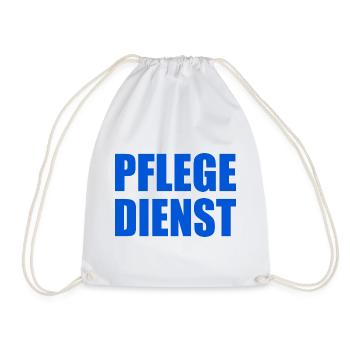pflegedienst - Turnbeutel - Weiß - Vorne