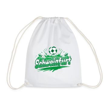 Schweinfurt Football Merchandise - Drawstring Bag - white - Front