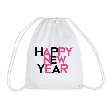 Bonne Année #2 - Sac de sport léger - blanc - Devant