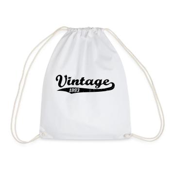 Vintage 1993 - Sac de sport léger - blanc - Devant