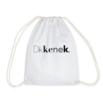 dikkenek - Sac de sport léger - blanc - Devant