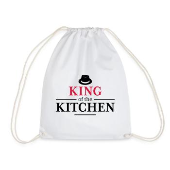 Roi de la cuisine - Sac de sport léger - blanc - Devant
