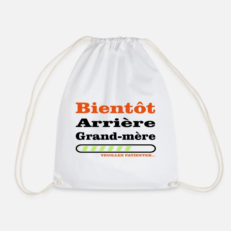 bientot arriere grand mere - Sac de sport léger - blanc