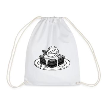 Brownie chaud - Sac de sport léger - blanc - Devant