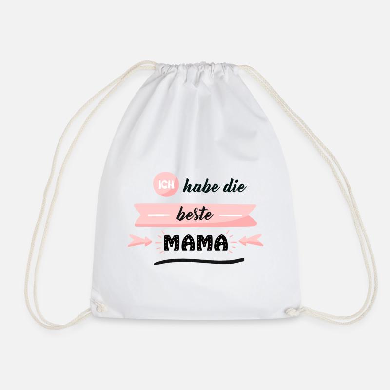 Ich habe die beste MAMA - Turnbeutel - Weiß