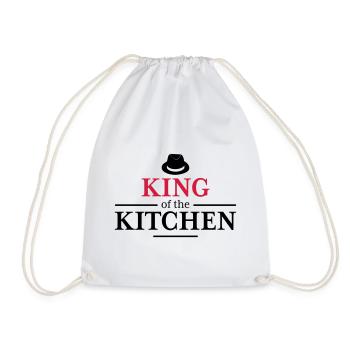 Tablier de cuisine pour homme - Sac de sport léger - blanc - Devant