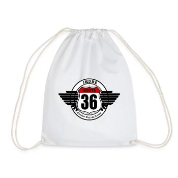 LA ROUTE 36 - Sac de sport léger - blanc - Devant