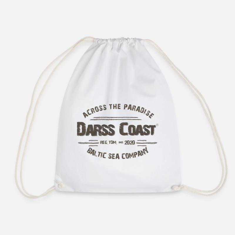 Darss Coast - Dein Statement für den Darß - Turnbeutel - Weiß