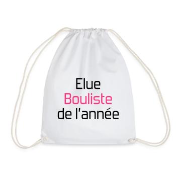 Petanque / Boules / Sport / Game / Pastis - Drawstring Bag - white - Front