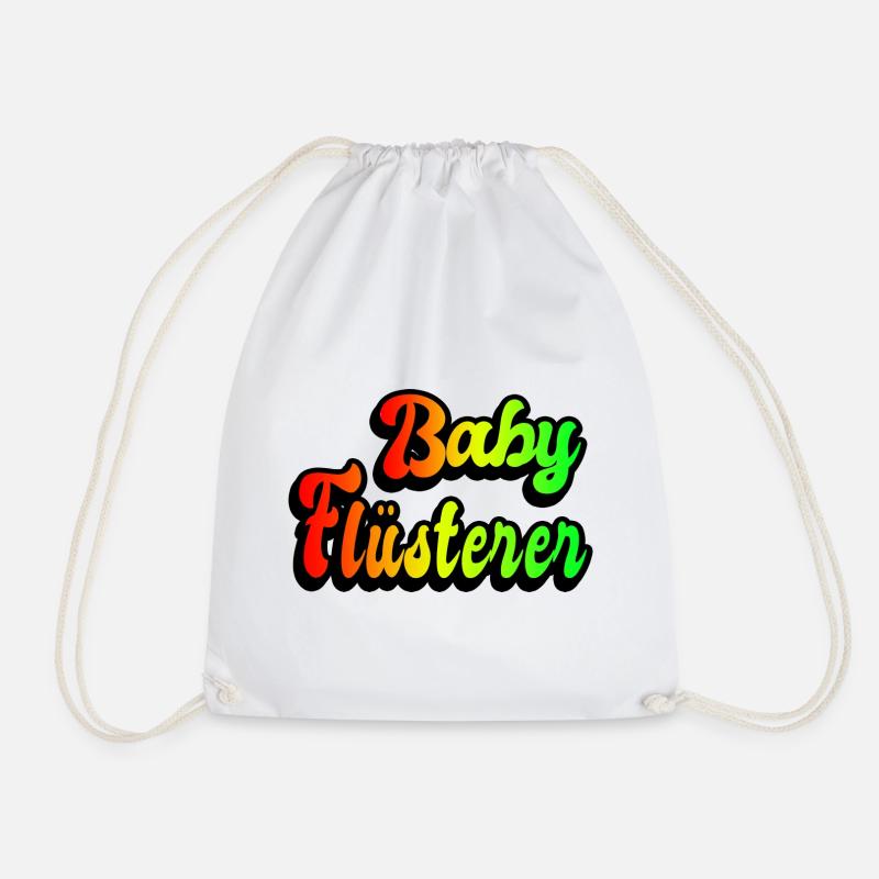 Baby Flüsterer - Turnbeutel - Weiß