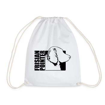 Frison Pointer Profile Chiens Chien Wilsigns - Sac de sport léger - blanc - Devant