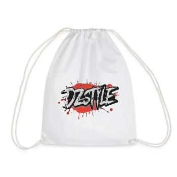 DZ Style Urbain - Graffiti Éclaboussure - Sac de sport léger - blanc - Devant
