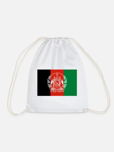 Afghanistan - Turnbeutel - Weiß