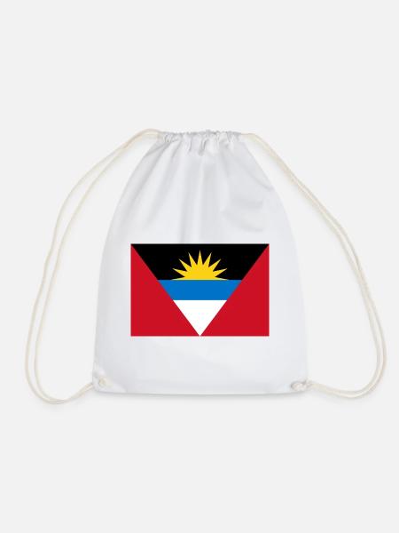 Antigua und Barbuda - Turnbeutel - Weiß