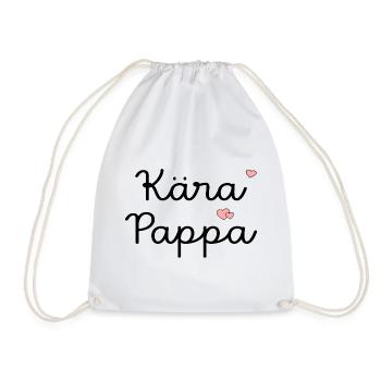 Lieber Papa, - Turnbeutel - Weiß - Vorne