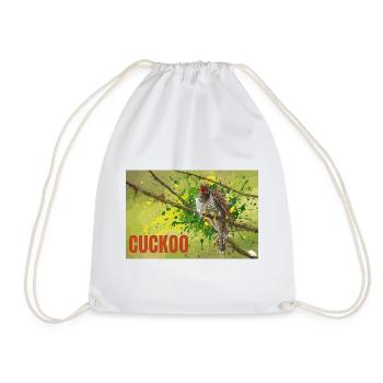 CUCKOO - Drawstring Bag - white - Front