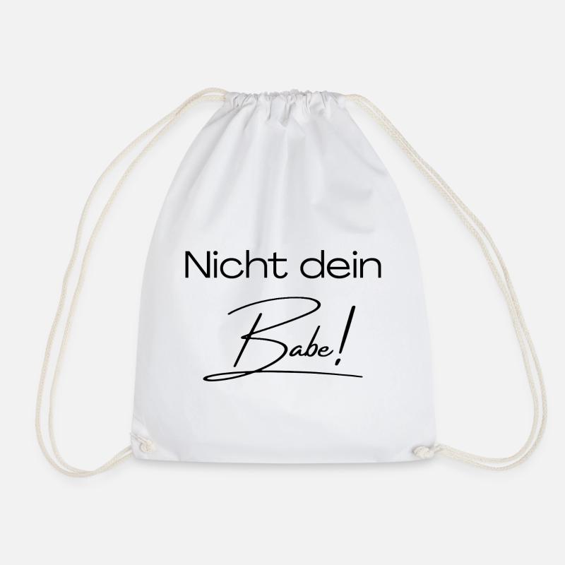 Pas ta chérie ! - Sac de sport léger - blanc
