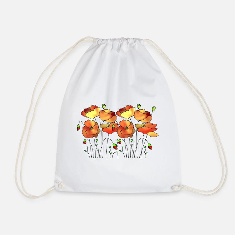 Fleur - Sac de sport léger - blanc