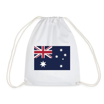 Montrez vos couleurs - Australie - Sac de sport léger - blanc - Devant