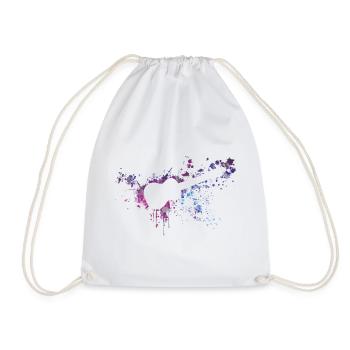 ukulélé splash - Sac de sport léger - blanc - Devant