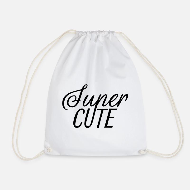 Super cute - Turnbeutel - Weiß