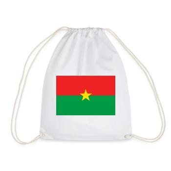 Burkina Faso - Sac de sport léger - blanc - Devant