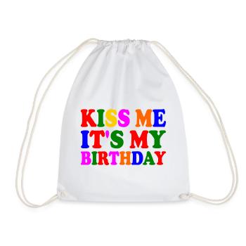 it's my birthday - Sac de sport léger - blanc - Devant