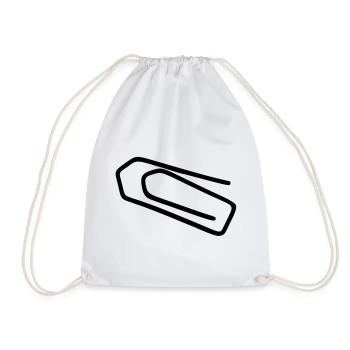 Gem - Drawstring Bag - white - Front