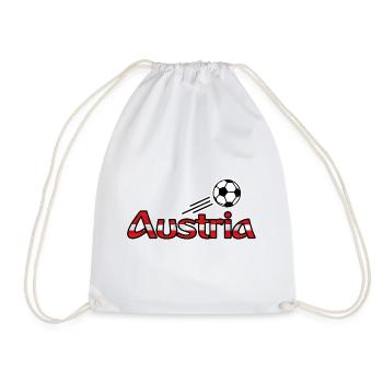 Football Austria - Drawstring Bag - white - Front