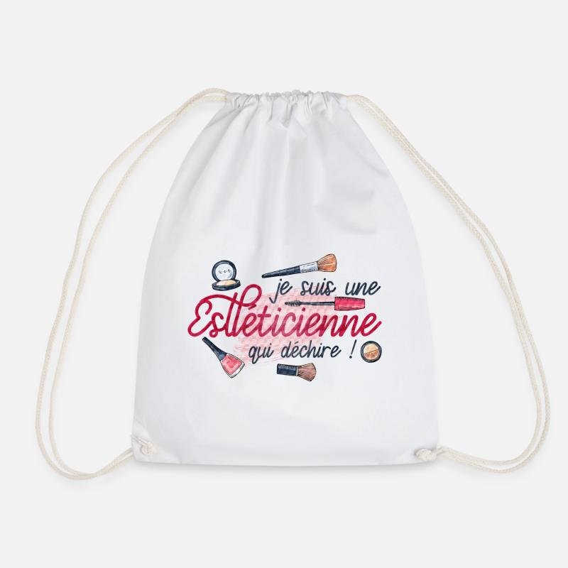 Estheticienne - Sac de sport léger - blanc
