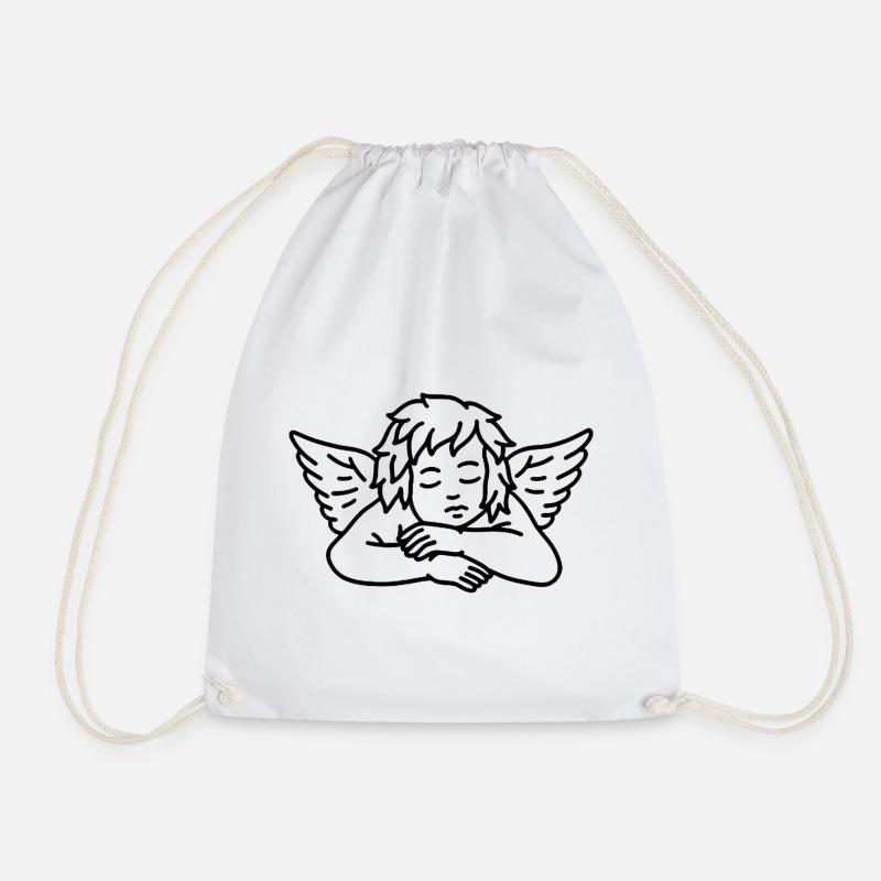 Ange triste - Sac de sport léger - blanc