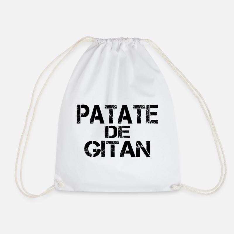Patate de GITAN - Sac de sport léger - blanc